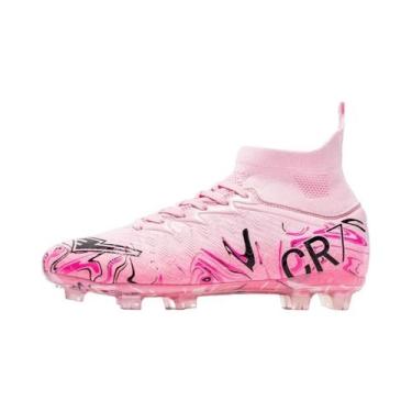 Imagem de Chuteiras Profissionais Unissex Antiderrapantes Para Futebol, Treiname