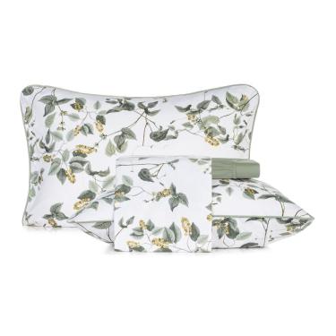 Imagem de Jogo De Cama King 4 Peças Altenburg Malha Fio Penteado Serra Clara