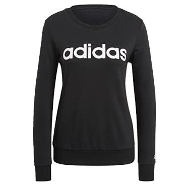 Imagem de Blusão Moletom Adidas Essentials Logo Feminino