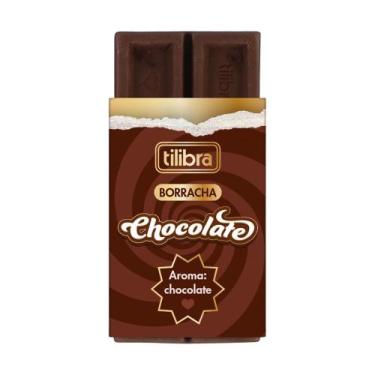 Imagem de Borracha com Aroma Irresistível de Chocolate/Morango - Tilibra  Papela