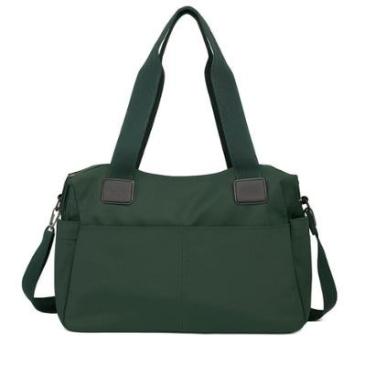 Imagem de Bolsa Feminina Academia De Ombro Transversal Nylon Grande Espaçosa Notebook-Feminino