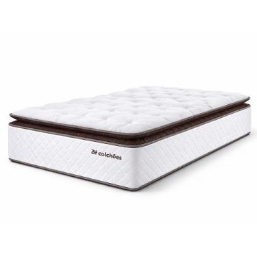 Imagem de Colchão Solteirão Molas Ensacadas Alto 97x203cm Premium Sleep BF Colch