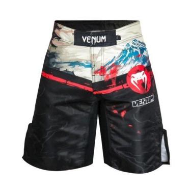Imagem de Bermuda Venum Temple Warrior Dark-Masculino