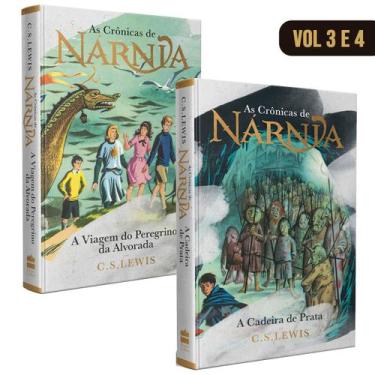 Imagem de Kit As Crônicas De Nárnia - Vol. 3 e 4 - Edição Luxo - A Viagem do Per