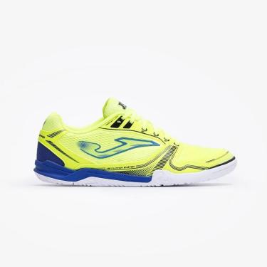Imagem de Chuteira Tenis Futsal Joma Dribling Fluor Adulto Futebol de Salão Amerelo-Unissex