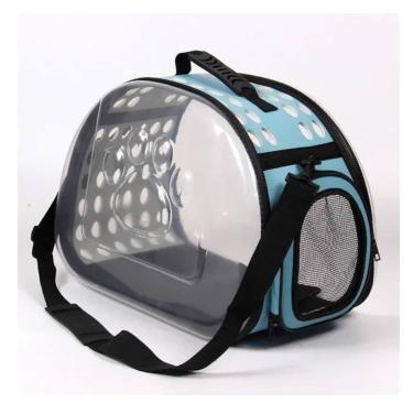 Imagem de Bolsa Transportadora Moment Pet Montavel para Gatos e Cães Pequeno Porte em EVA 28x20x42cm 1 Unidade