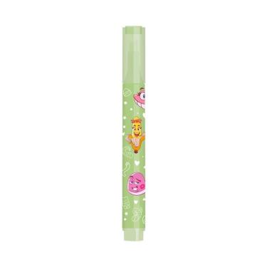 Imagem de Caneta marca-texto Leonora Marca Texto com Cheiro Fini Verde Pastel Ponta Chanfrada 1 Unidade Verde
