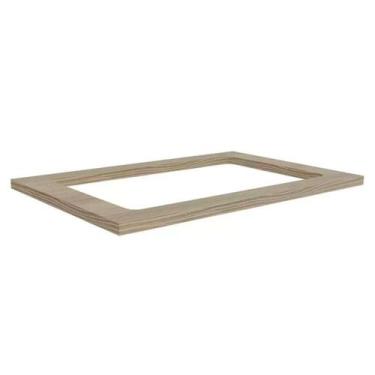 Imagem de Tampo p/ Balcão Cozinha E604 60cm Cooktop Nogueira - Kappesberg