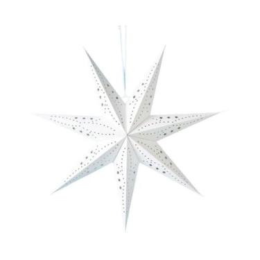 Imagem de Decoração De Natal Em Papel Com Estrela De Sete Pontas, Pendente Oco P