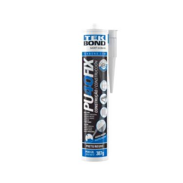 Imagem de Kit 48un Selante PU 40 Fix 387g Preto TEK BOND