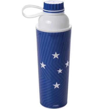 Imagem de Coqueteleira 16280 para Bebidas, Shakes e Suplementos com Capacidade de 660ML Livre de BPA Azul Plasútil