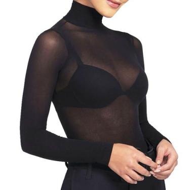 Imagem de Blusa Segunda Pele Gola Alta Manga Longa Fio 40 Lupo 840001 - Tamanho 