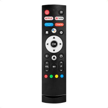 Imagem de Controle Remoto Compatível Aiwa Smart TV Android 32 43 50 AWS TV 50 BL