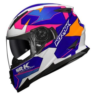 Imagem de Capacete Norisk FF302 District Blue White, 56, Azul
