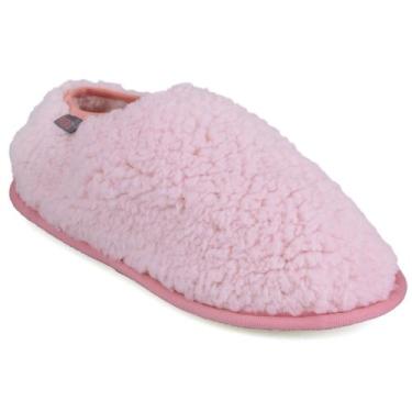 Imagem de Pantufa Floppy em lã sintética Ref.:21815 - Fiero, Rosa, 37