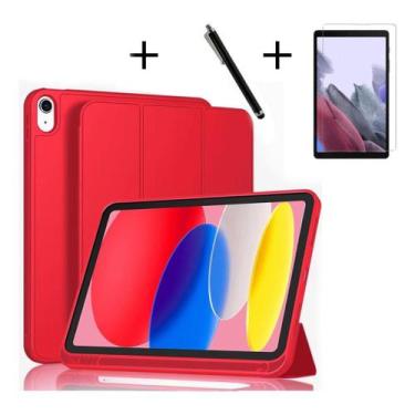 Imagem de Kit Capa Flip+ Pelicula + Caneta iPad 10 Geração 10.9 - Pop Shope, Ver