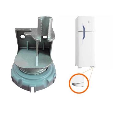 Imagem de Pé Nivelador Para Refrigerador Electrolux DF80 DF52 DI80X, Compatível 