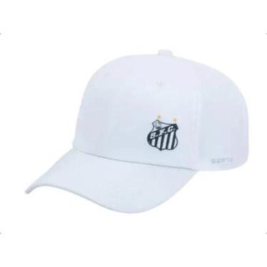 Imagem de Boné Santos Escudo Licenciado - SuperCap, Branco