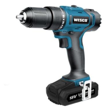 Imagem de Furadeira de Impacto a Bateria 18V Li-ion 1/2 Pol. com Carregador - WE