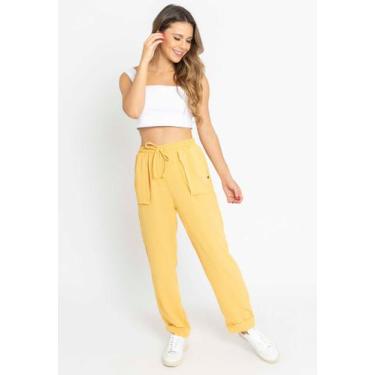 Imagem de Calça Alfaiataria Jogging - Le Julie, Amarelo, P