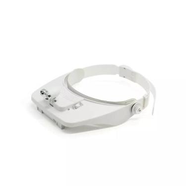 Imagem de Lupa Pala Cabeça Profissional 2 leds Luz E 4 Lentes MG81001A - Jiaxi