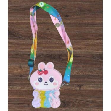 Imagem de Bolsa Infantil  Pop Bolha Silicone Divertida Vários Modelos - Magazine