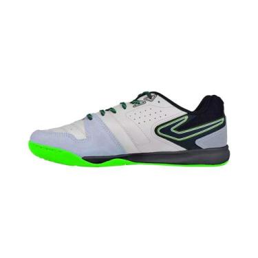 Imagem de Tênis Futsal Topper Dominator Pro V Juvenil Masculino, Branco, 37