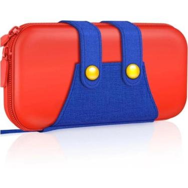 Imagem de Bolsa Proteção Capa Case Transporte Mario ou Luigi Para Nintendo Switc