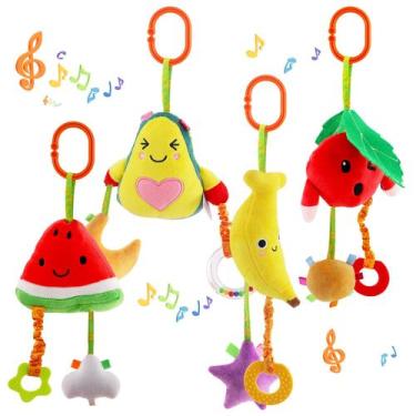 Imagem de Brinquedos suspensos KAKIBLIN para cadeirinha, berço e carrinho de beb