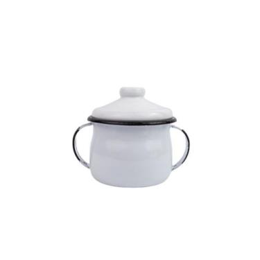 Imagem de Açucareiro Esmaltado N8 239ml - Esmaltados Silva , Branco