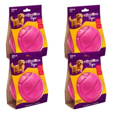 Imagem de Combo 4 Bola Lisa TR 85 Mypetone - Rosa
