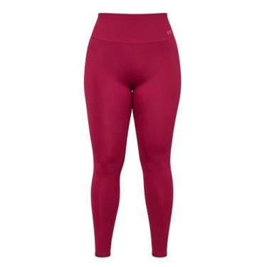 Imagem de Calça Legging Nay Sport CL43 Feminina Plus Size Cós Largo Poliamida T.