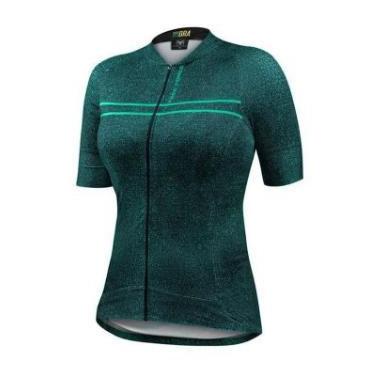 Imagem de Camisa Feminina Training Dapple Free Force Preto Verde, GG