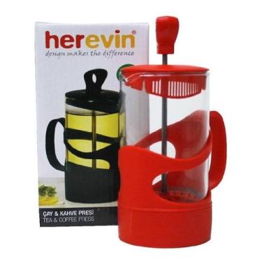 Imagem de Cafeteira e Chaleira Francesa Herevin Capacidade De 400ml
