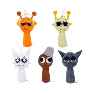 Imagem de Boneco De Pelúcia Infantil Sprunki, Brinquedo De Pelúcia, Almofada De 