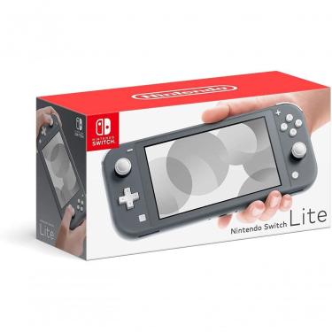 Imagem de Console Portátil Nintendo Switch Lite 32GB com Controles Integrados Design Ultra-Portátil Cinza