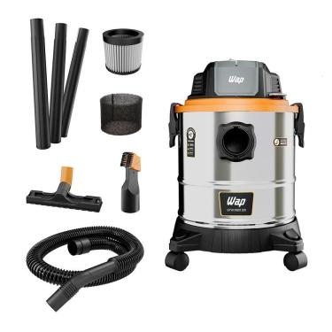 Imagem de Aspirador de Pó e Água WAP GTW 1900W 20L Easy Cleaning Preto com Laranja 110V WAP