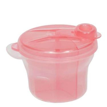 Imagem de Pote para Leite em Pó Rosa 7761 - Buba