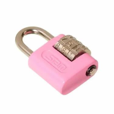 Imagem de Cadeado Segredo 25MM Rosa Stam