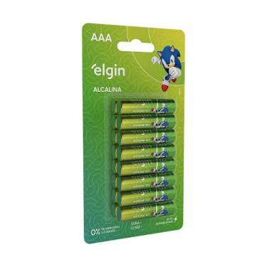 Imagem de Pilha Alcalina Pequena  AAA Com 16 Unids. Ele000000082352 Elgin