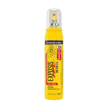 Imagem de Exposis Repelente Spray Infantil - 100ml - Proteção Prolongada Contra 