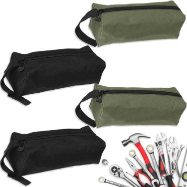 Imagem de Kit de 4 Bolsas Organizadoras para Ferramentas Haikole em Lona Imperme