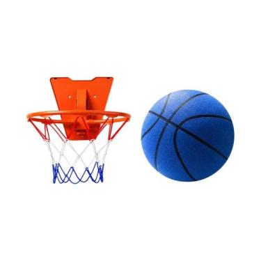 Imagem de Conjunto De Arco De Basquete Silencioso De Espuma Para Crianças, Sem R