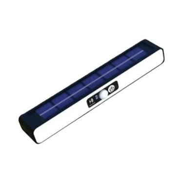 Imagem de Lâmpada De Parede Solar LED Externa Recarregável Com Sensor De Movimen