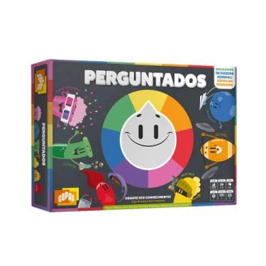 Imagem de Jogo de Tabuleiro Perguntados 360 Perguntas 204 Cartas Copag 30841