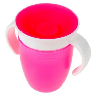 Imagem de Copo Infantil Baby Com Alça 210ml Antivazamento Bebê Treinamento Alime