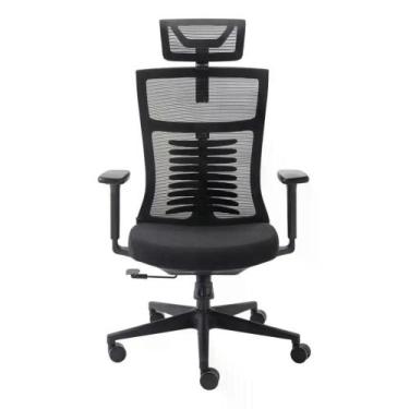 Imagem de Cadeira Gamer Ergonômica Elements Gaming Vertta Preta