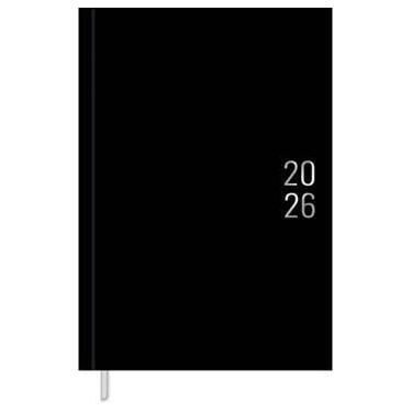 Imagem de Agenda Costurada Napoli M5 Preta 2026 - Tilibra