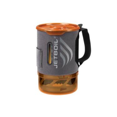 Imagem de Jetboil Copo de alumínio para companheira de 8 litros FluxRing Sol com indicação de calor confortável (Gráfico/Ouro)