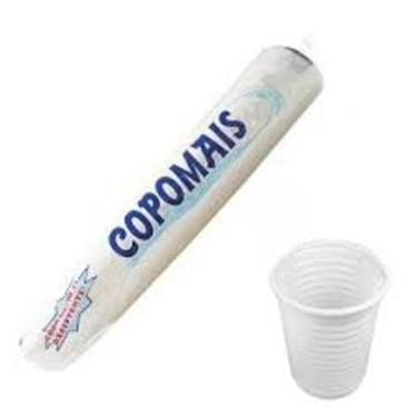 Imagem de Pct Copo 200Ml Com100Un Branco Copomais